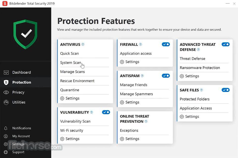 Bitdefender Total Security 畫面截圖 3
