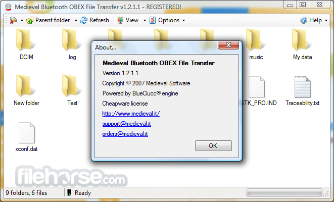 Bluetooth File Transfer 1.2.1.1 (PC) 畫面截圖 5