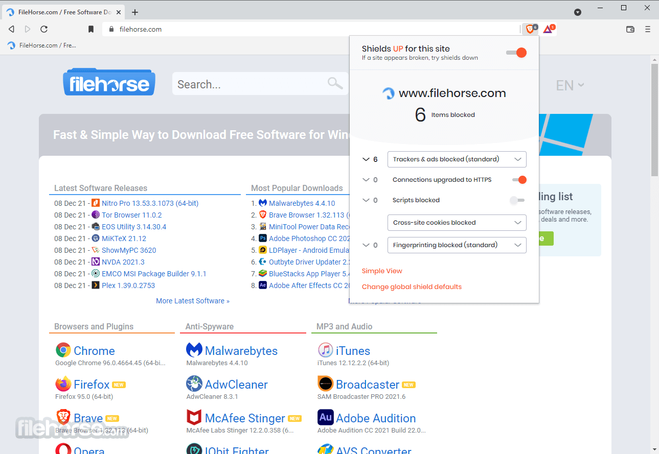 Brave Browser 1.93.134 (32-bit) 畫面截圖 2