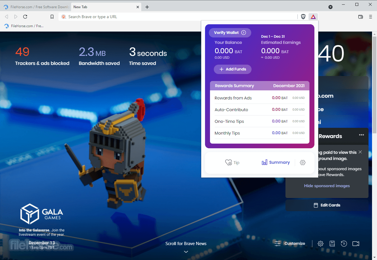 Brave Browser 1.93.134 (32-bit) 畫面截圖 3