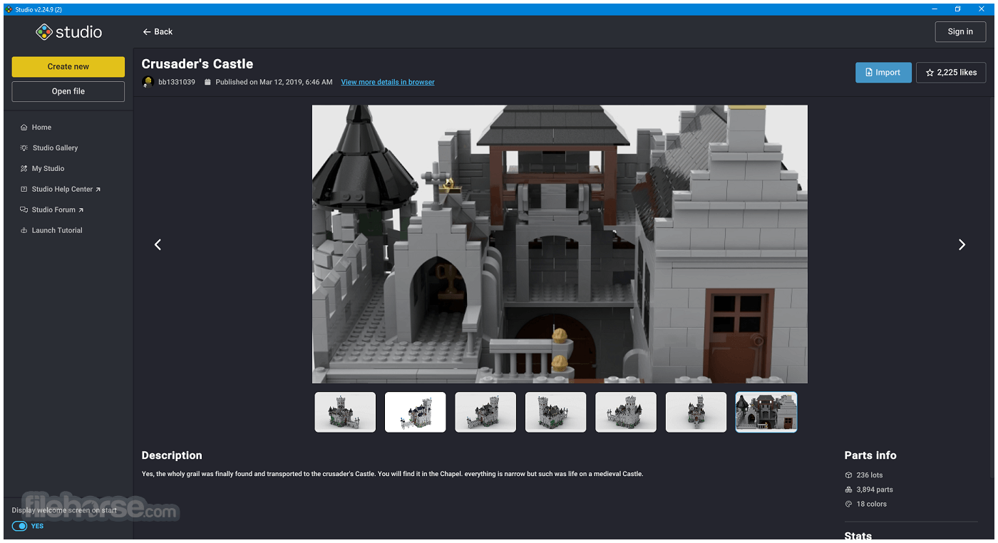 BrickLink Studio 畫面截圖 5
