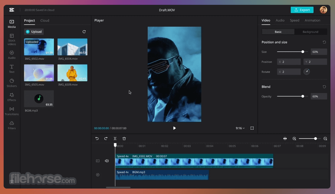 CapCut Desktop 畫面截圖 1