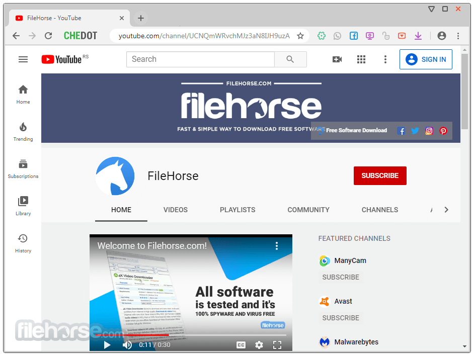 Chedot Browser 畫面截圖 3
