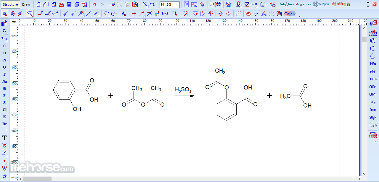 ChemSketch 畫面截圖 2