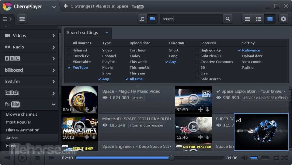 CherryPlayer 畫面截圖 2