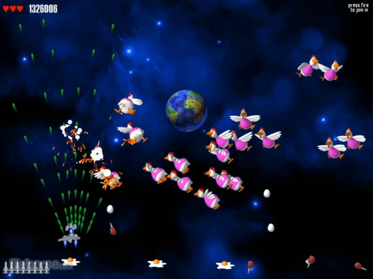 Chicken Invaders 畫面截圖 2