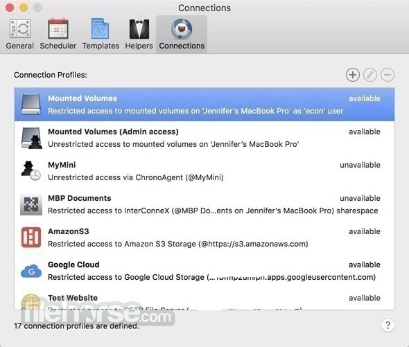 ChronoSync 畫面截圖 3