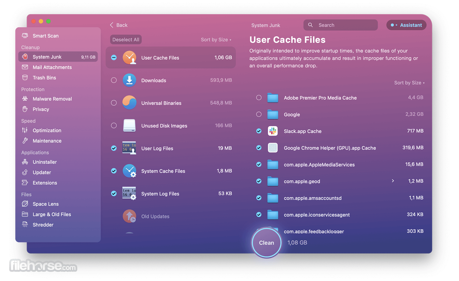 CleanMyMac X 畫面截圖 3