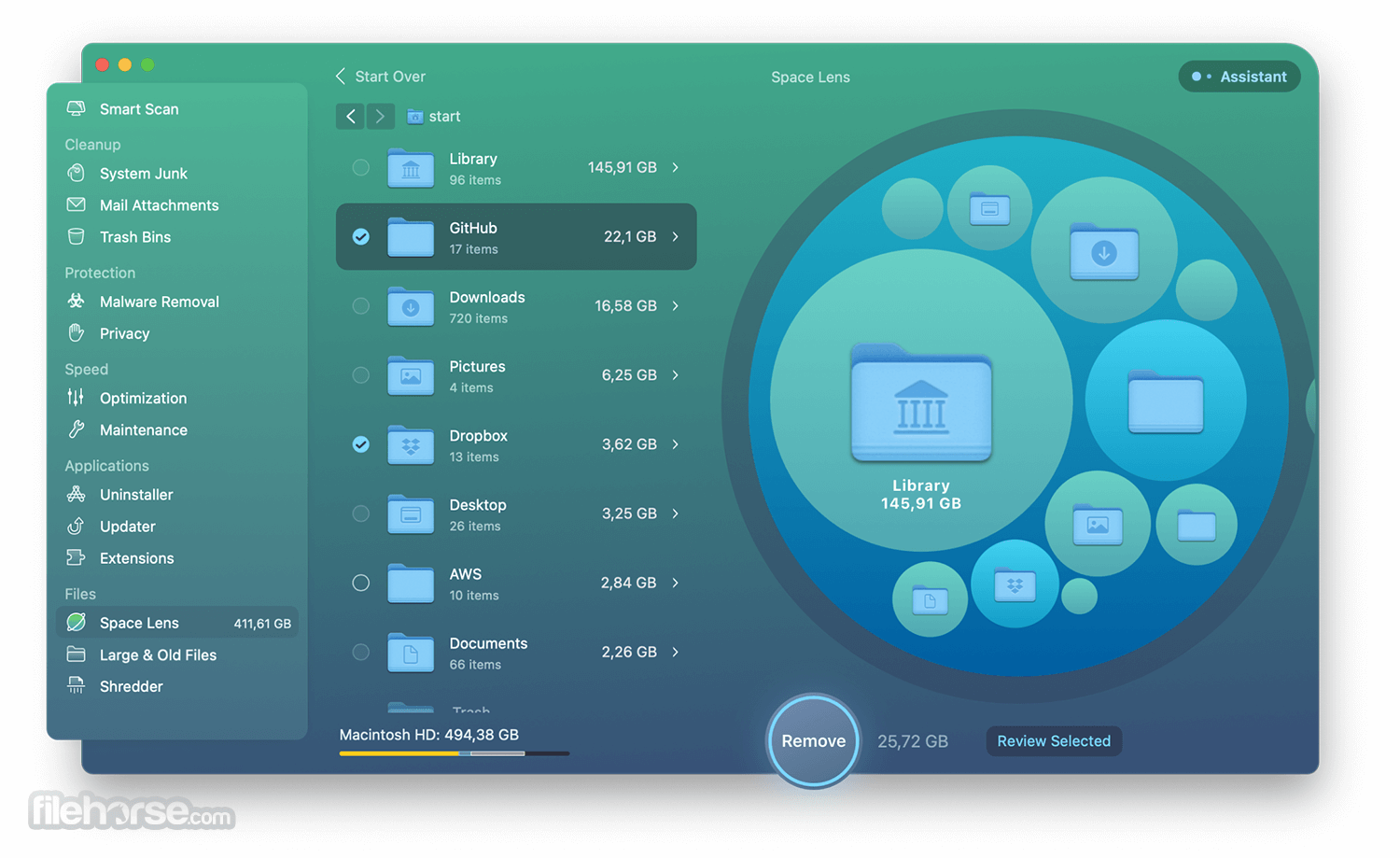 CleanMyMac X 畫面截圖 4