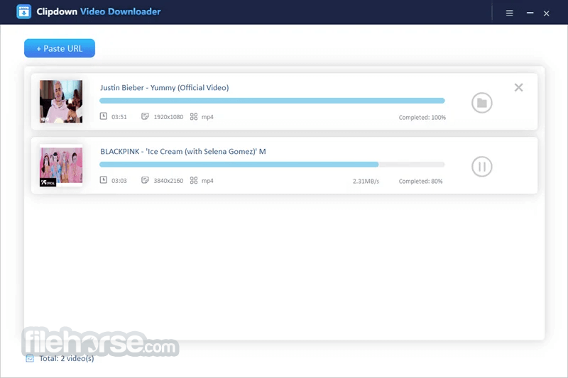 ClipDown Video Downloader 畫面截圖 2