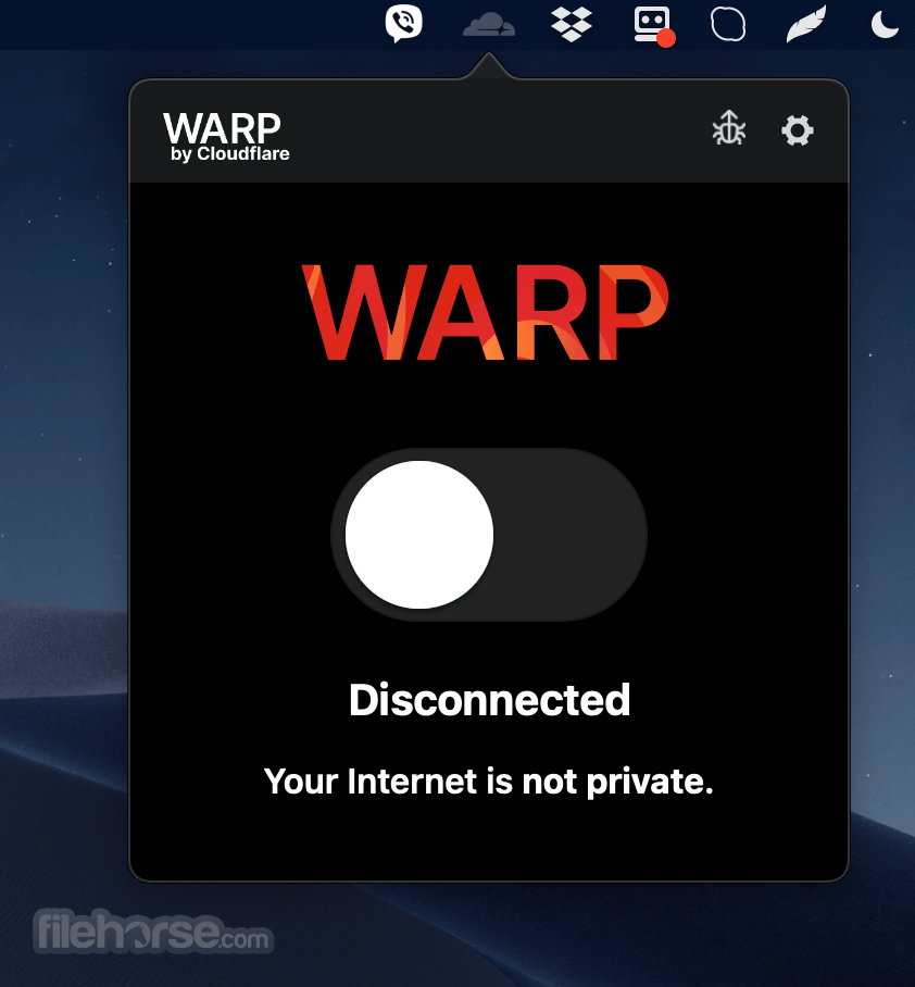 Cloudflare WARP 畫面截圖 1