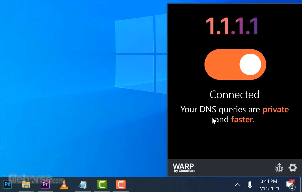 Cloudflare WARP 畫面截圖 1
