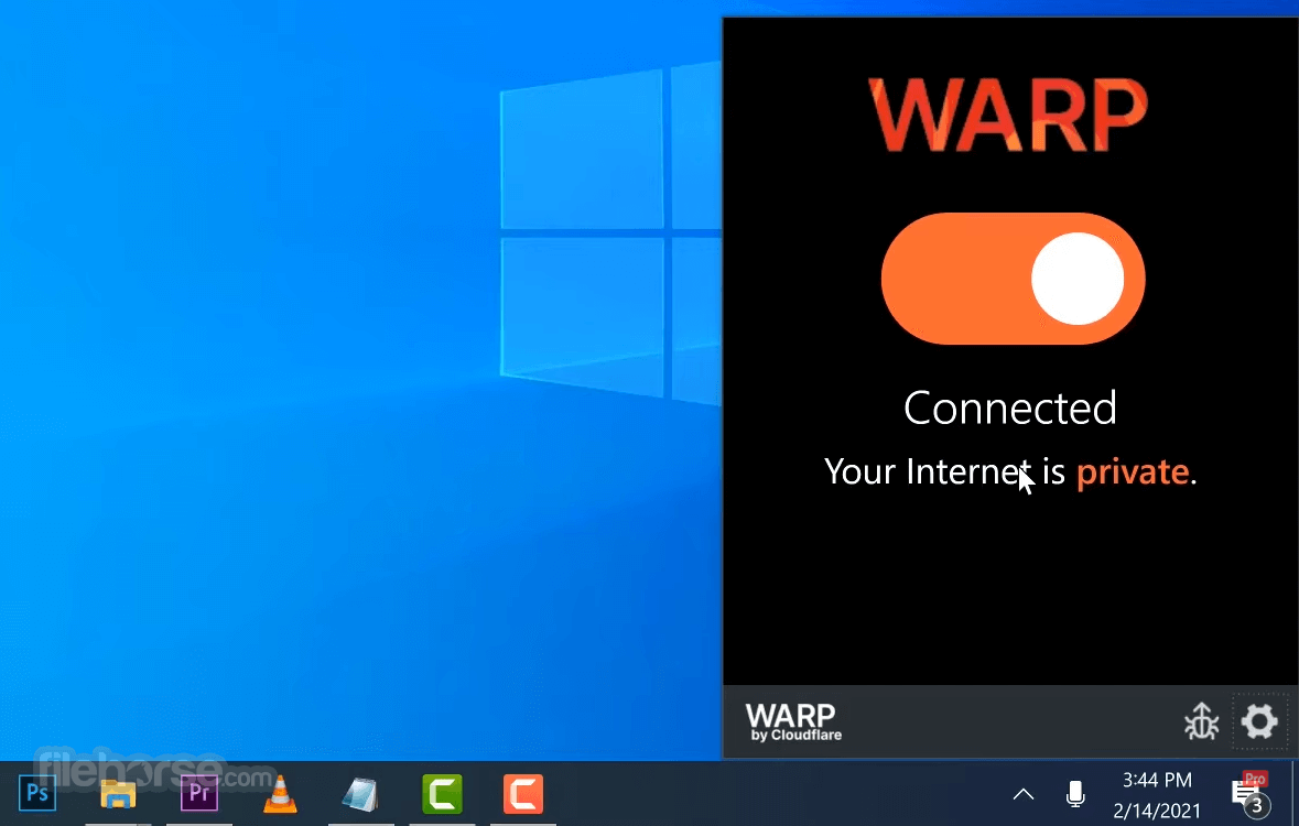Cloudflare WARP 畫面截圖 2