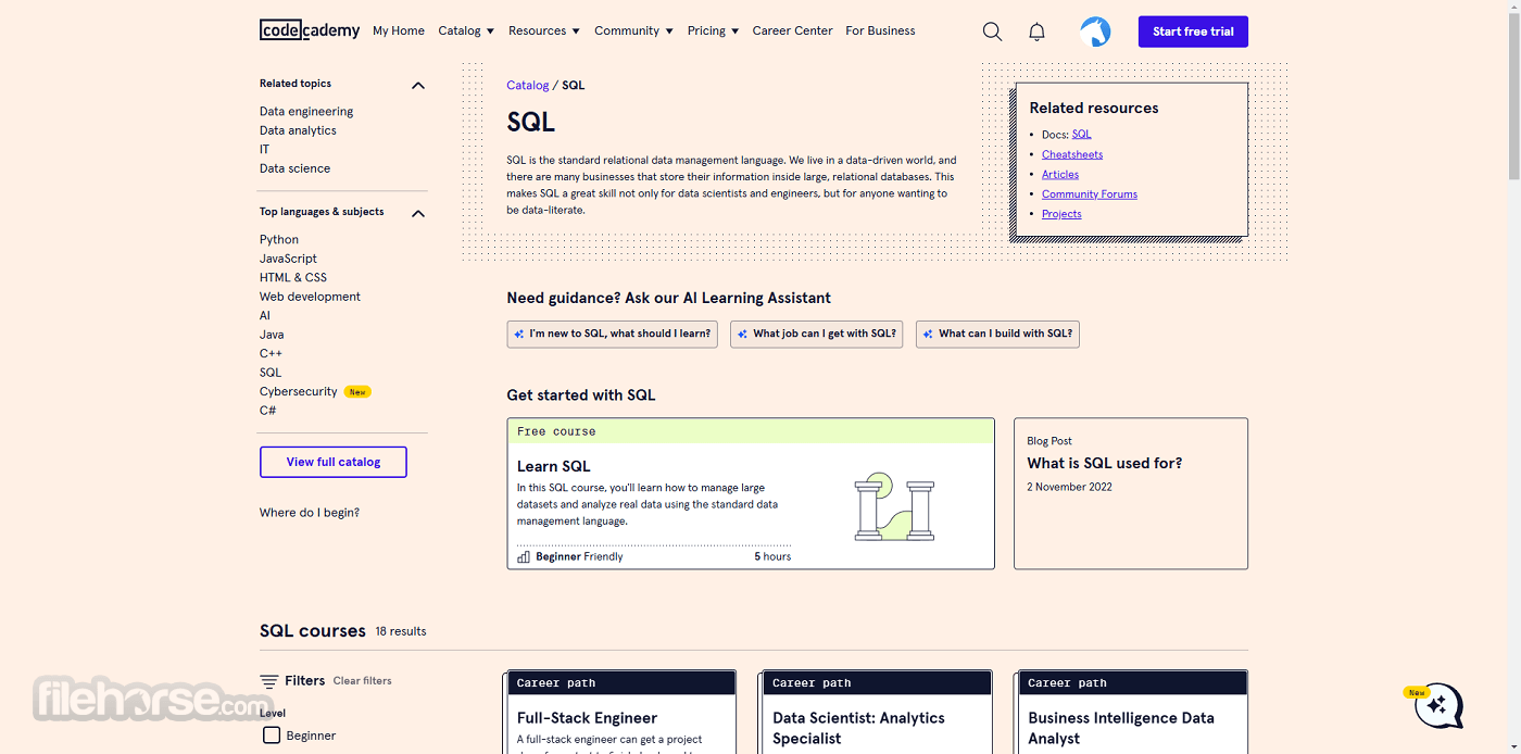 Codecademy - Learn to Code 畫面截圖 3