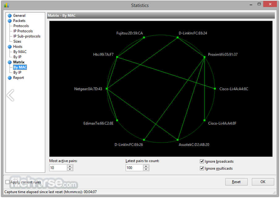CommView for WiFi 7.5 Build 畫面截圖 5