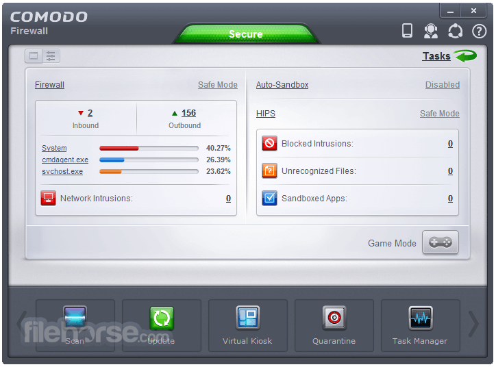 Comodo Firewall 畫面截圖 2