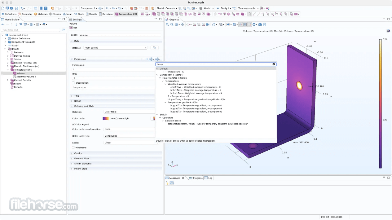 Comsol Multiphysics 畫面截圖 3