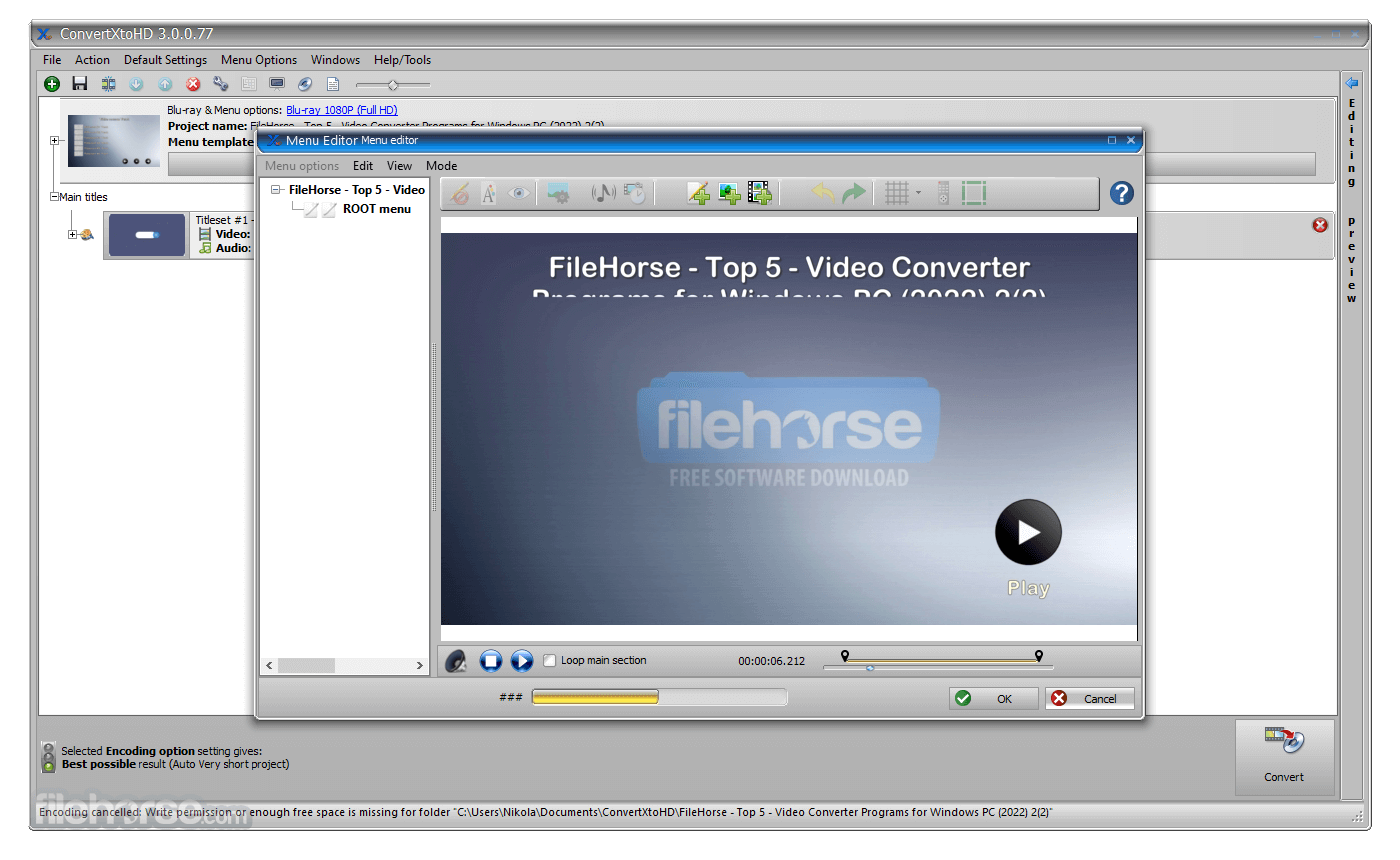 ConvertXtoHD 畫面截圖 2