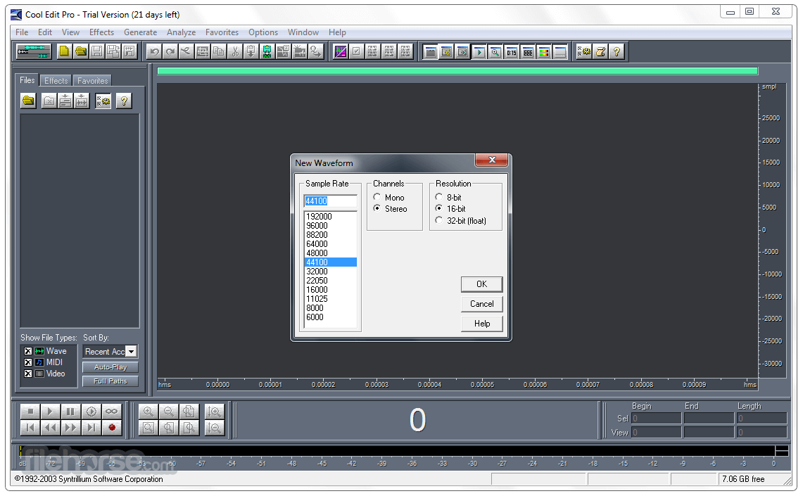 Cool Edit Pro 2.1 Build 畫面截圖 1