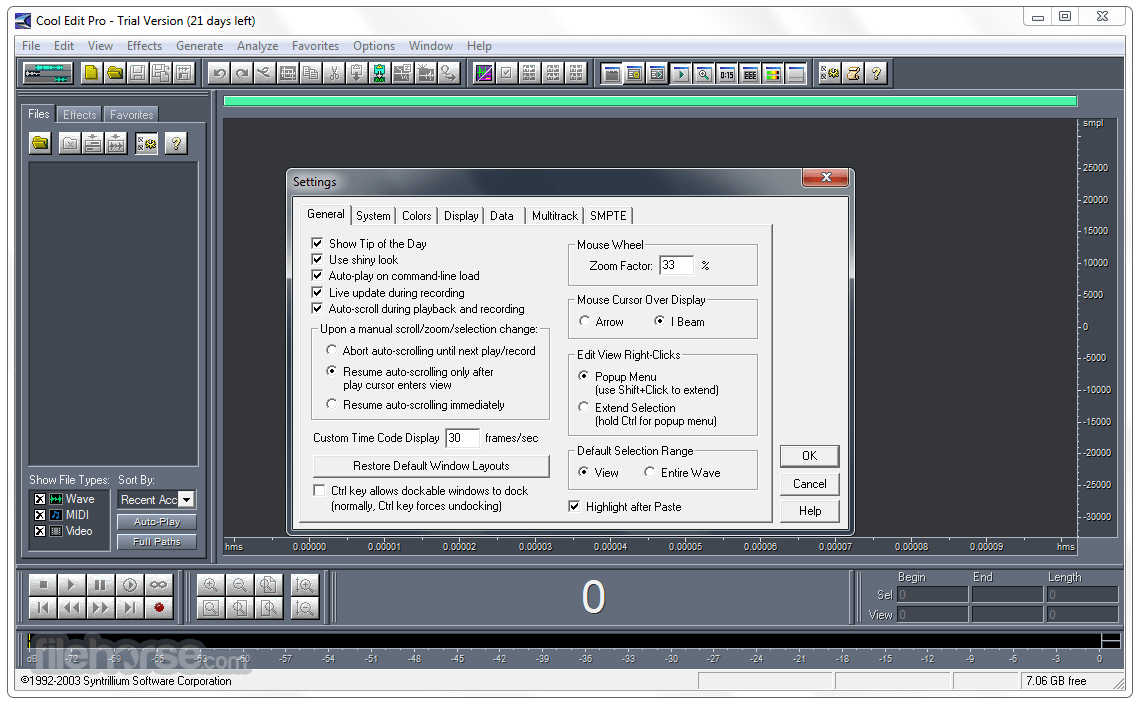Cool Edit Pro 2.1 Build 畫面截圖 4