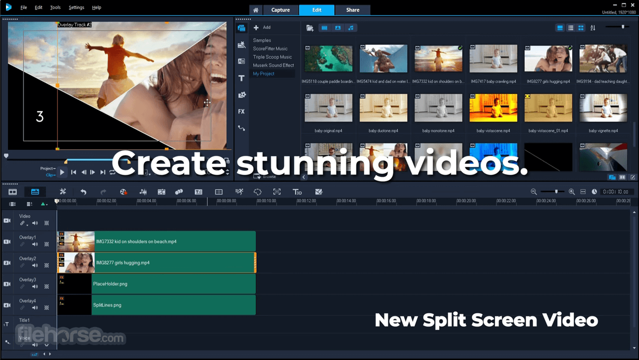 Corel VideoStudio Ultimate 2023 畫面截圖 2