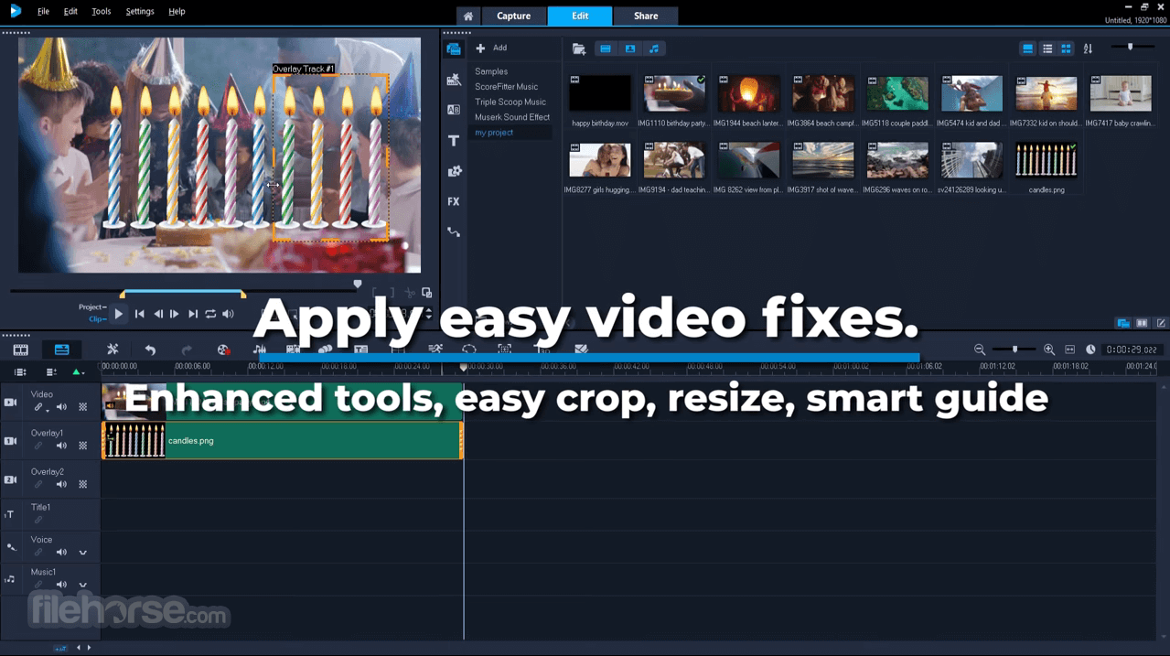 Corel VideoStudio Ultimate 2023 畫面截圖 5