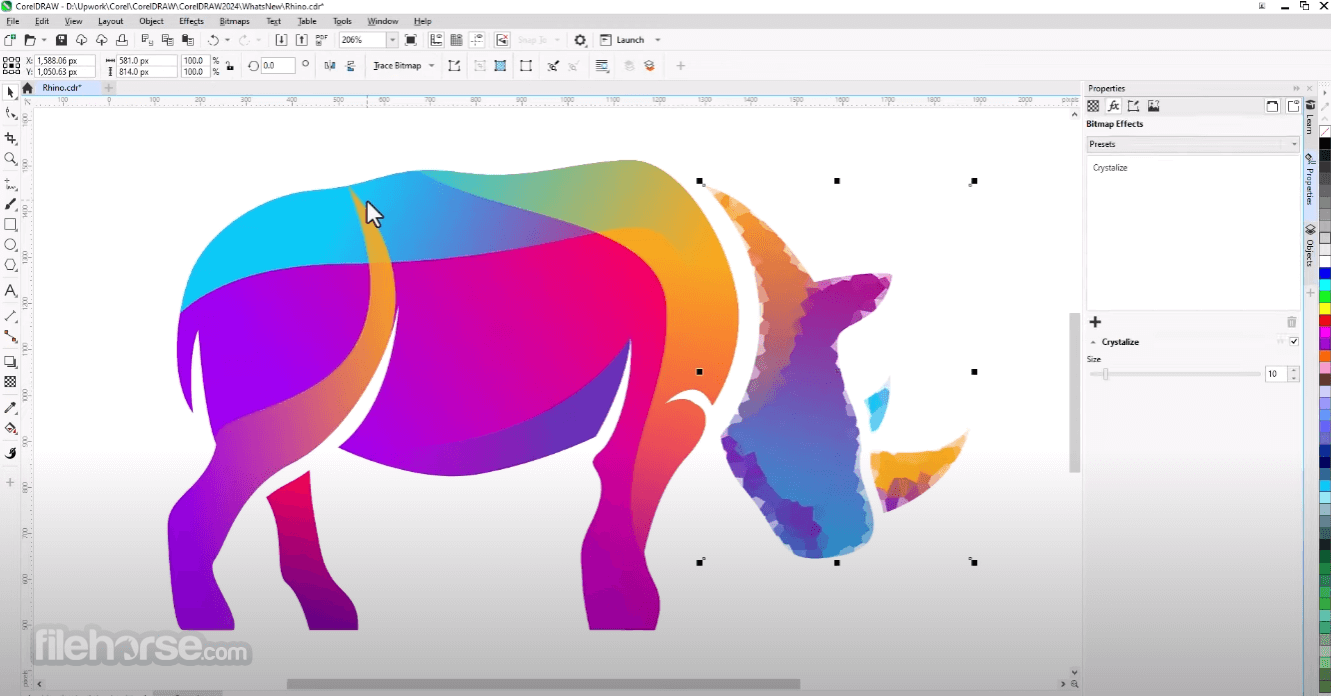 CorelDRAW Graphics Suite 畫面截圖 3