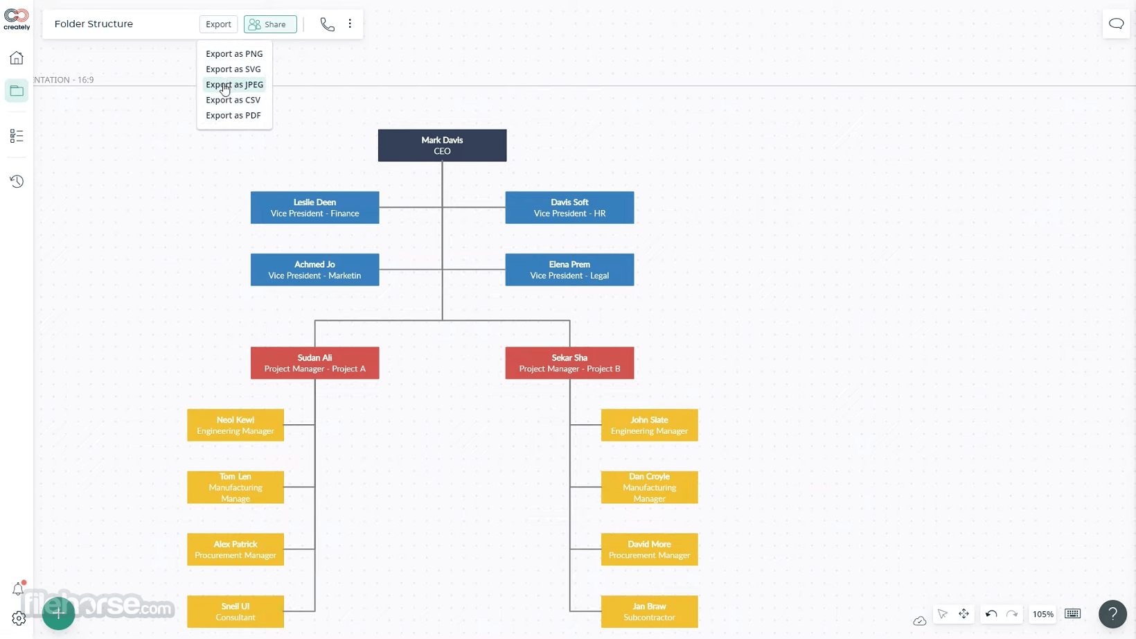 Creately - Visual Collaboration Tool 畫面截圖 5