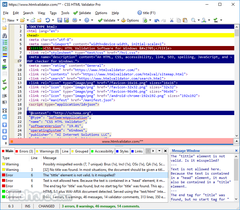 CSS HTML Validator 2026 畫面截圖 1