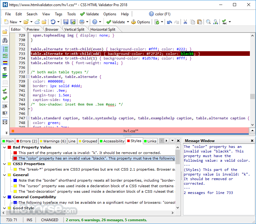 CSS HTML Validator 2026 畫面截圖 5