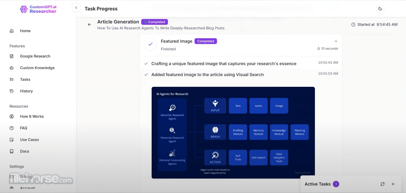 CustomGPT AI - Create custom versions of ChatGPT 畫面截圖 2