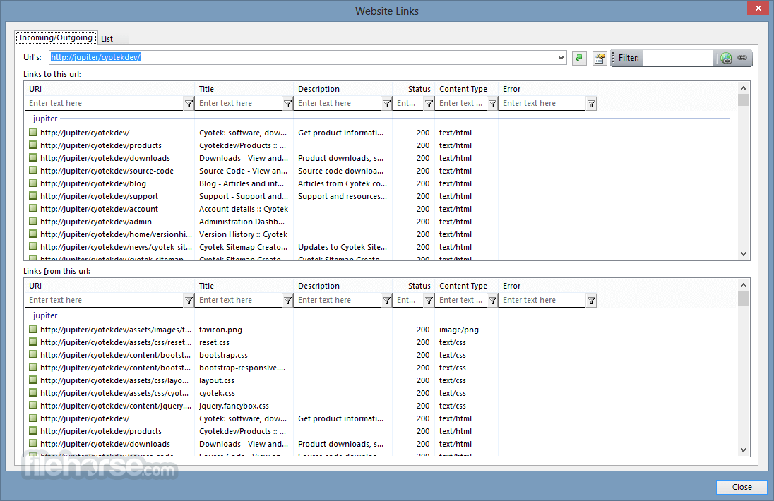 Cyotek WebCopy 1.9.1 Build 畫面截圖 2