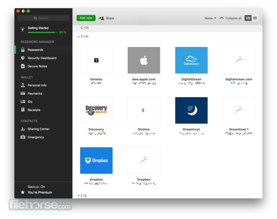 Dashlane 畫面截圖 1