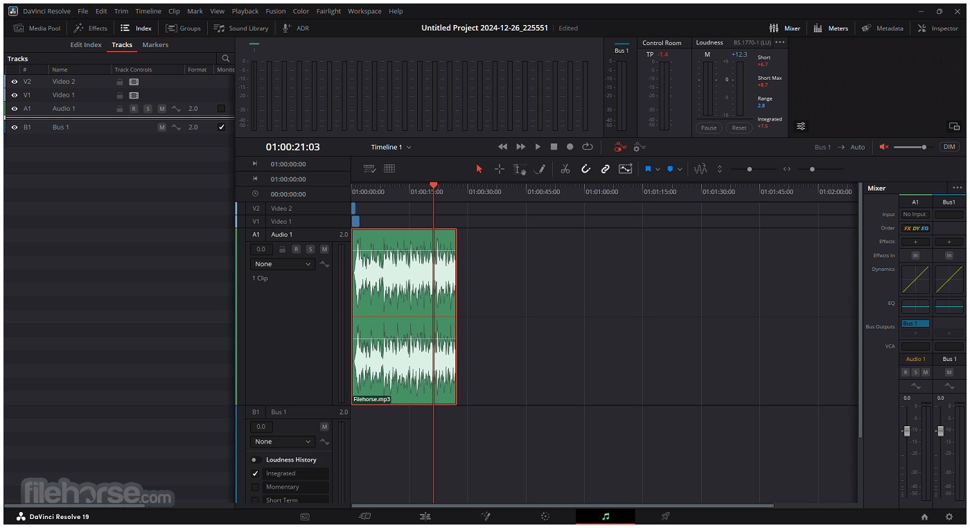 DaVinci Resolve 畫面截圖 4