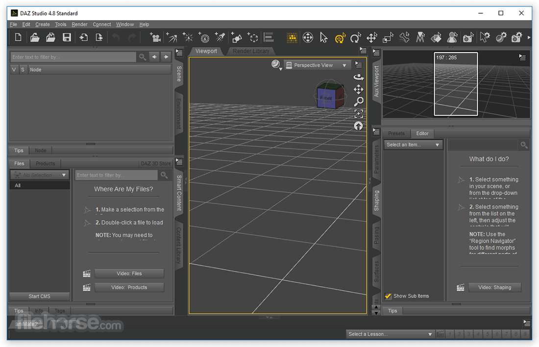 DAZ Studio 畫面截圖 1