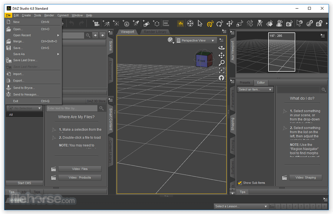DAZ Studio 畫面截圖 2