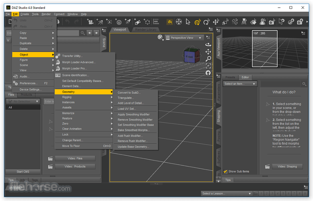 DAZ Studio 畫面截圖 3