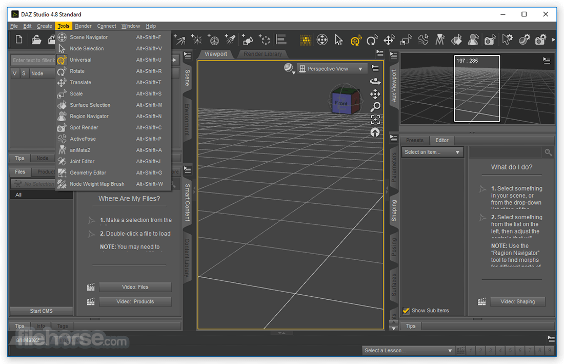 DAZ Studio 畫面截圖 4