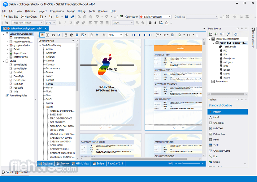 dbForge Studio for MySQL Professional 畫面截圖 4