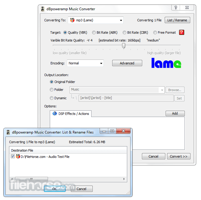 dBpowerAMP Music Converter 畫面截圖 1