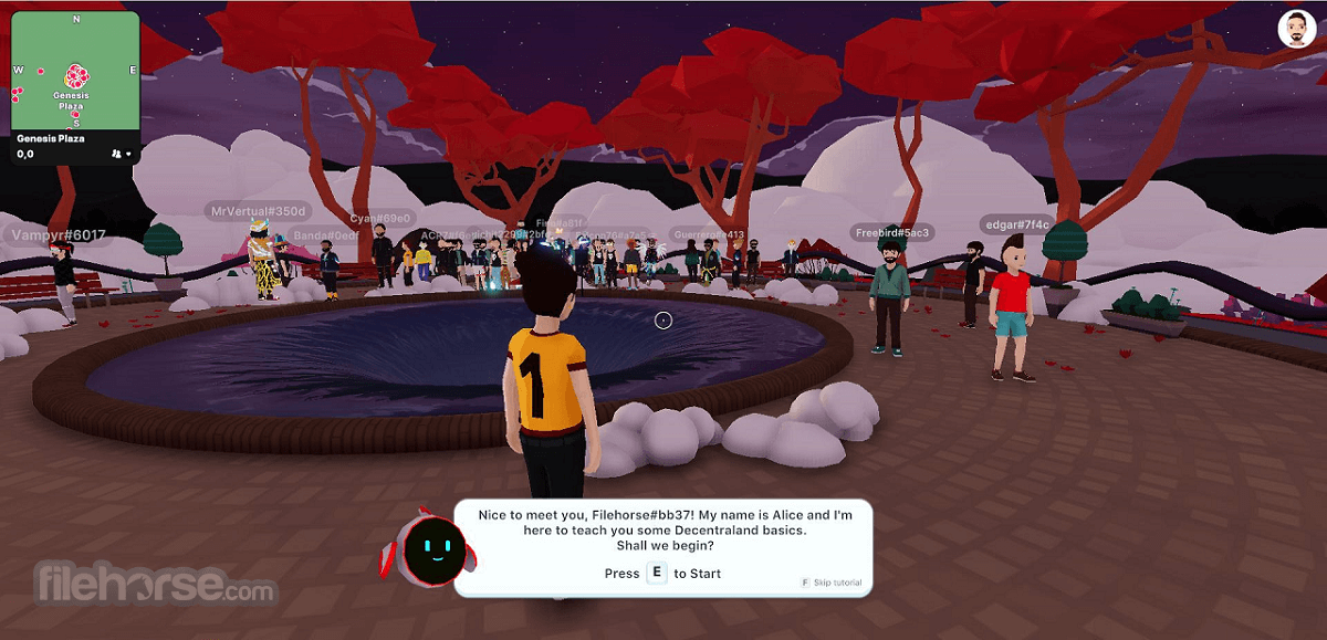 Decentraland 畫面截圖 2