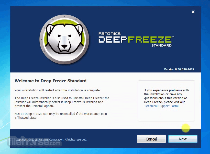 Deep Freeze Standard 畫面截圖 1
