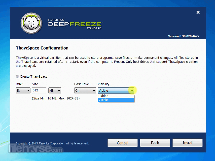 Deep Freeze Standard 畫面截圖 3