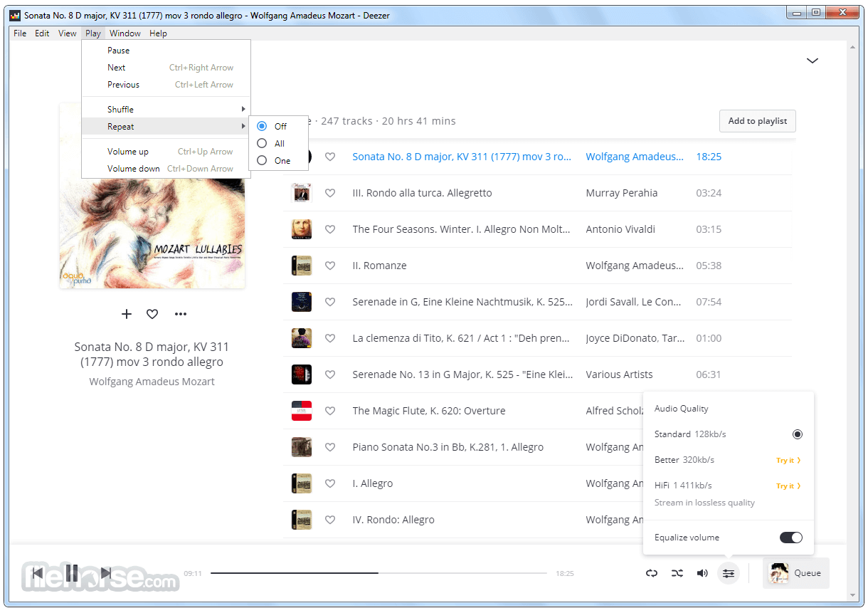 Deezer Desktop 畫面截圖 3