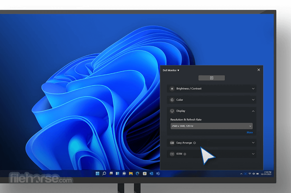 Dell Display Manager (DDM) 畫面截圖 1