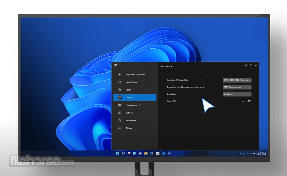 Dell Display Manager (DDM) 畫面截圖 2