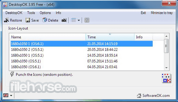 DesktopOK 12.71 (64-bit) 畫面截圖 2
