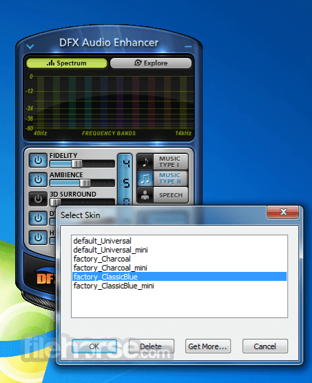 DFX Audio Enhancer 畫面截圖 3