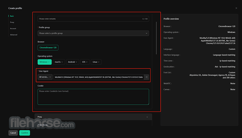 DICloak Anti-detect Browser 2.6.0 (64-bit) 畫面截圖 2