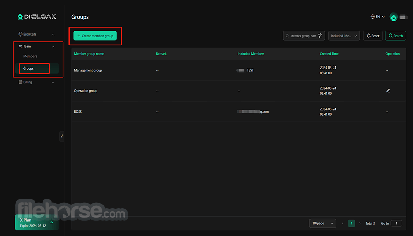 DICloak Anti-detect Browser 2.6.0 (64-bit) 畫面截圖 3